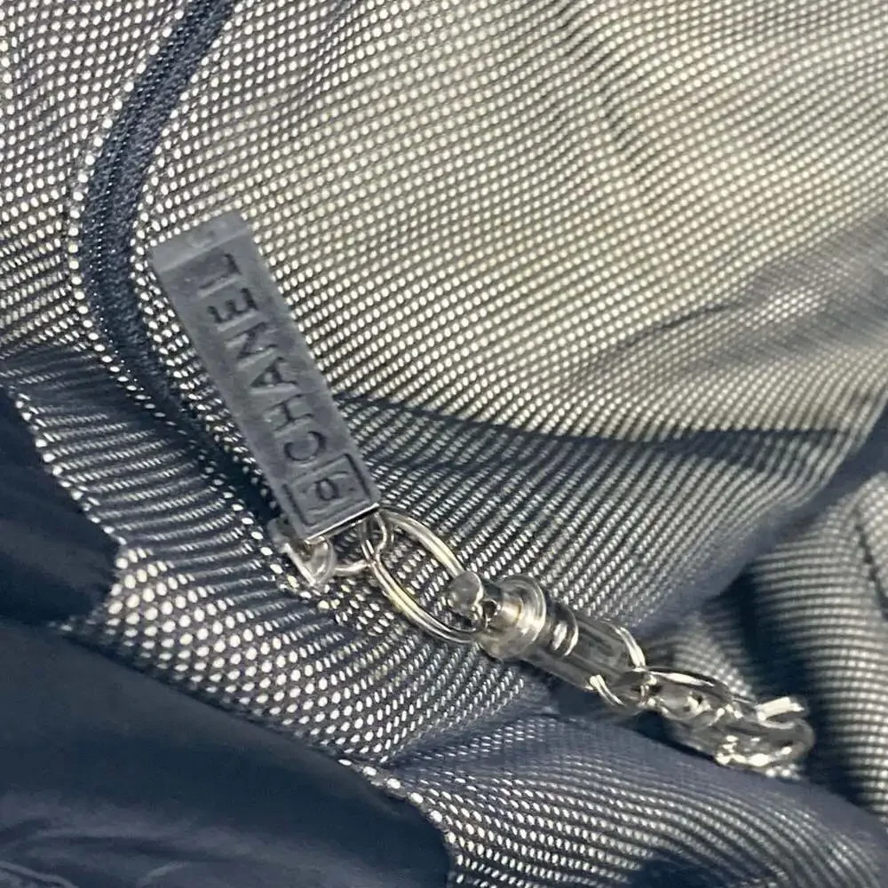 CHANEL Black Logo Shoulder Bag